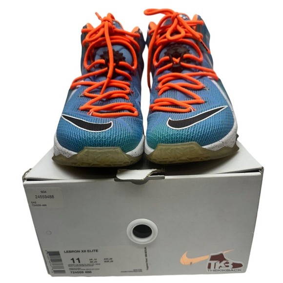 Nike LeBron 12 X11 Elite Elevate 2015‎ Size 11 [724559-488] Elite Series main image 12
